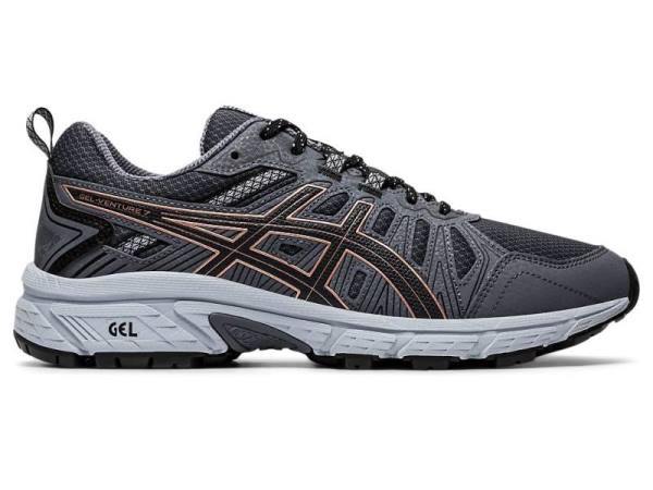 Asics Trailschoenen Dames, GEL-VENTURE DiepGrijs/Roze/Grijs/Goud - Asics Store Belgium | B3408795-ZV